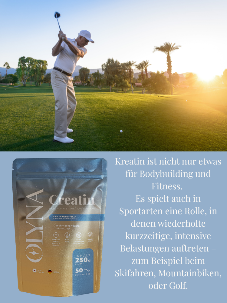 Kreatin für Golfer