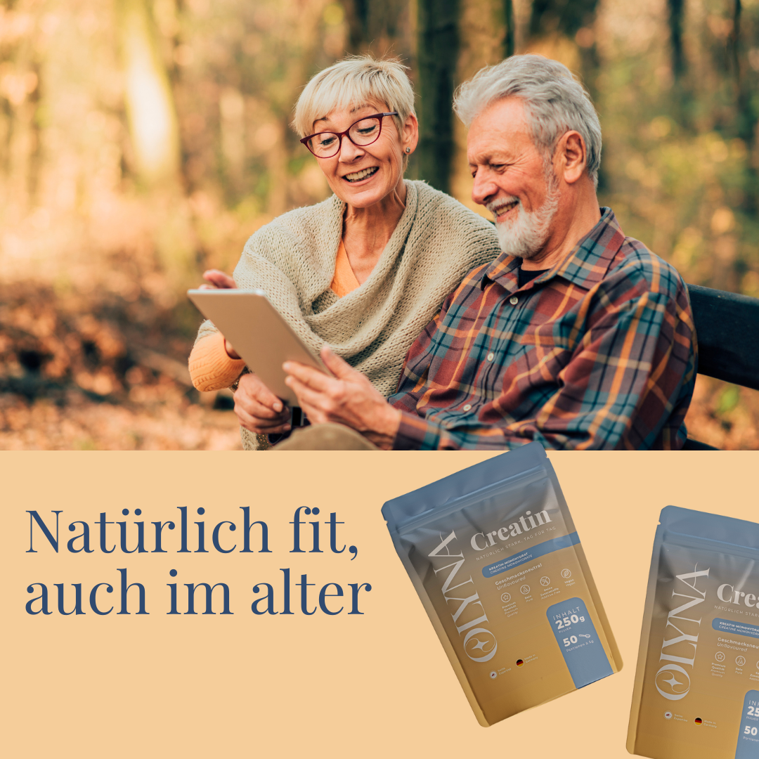 Olyna Creatin Monohydrate 250g Fit im Alter
